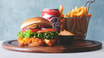 Halloumi Burger Menu