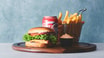 Chicken Burger Menu