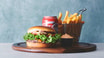 Hot Shot Burger Menu